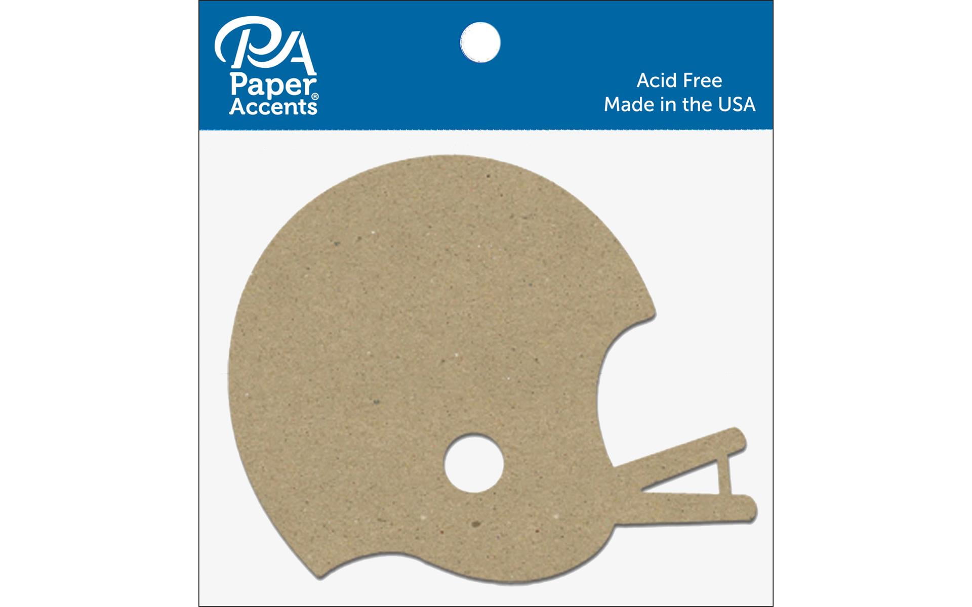 Chip Shape 8pc Football Helmet Natural