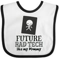 thumbnail image 3 of Inktastic Future Rad Tech Radiology Technician Like Mommy Boys or Girls Baby Bib, 3 of 4
