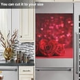 thumbnail image 6 of Rose Bouquet and Heart Dishwasher Magnet Cover Front Door Decorative Refrigerator Covers Magnetic Sheet Sticker Wash Machine Fridge Panel Decal for Kitchen Appliance 23x26 in, 6 of 6