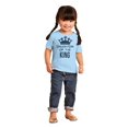 thumbnail image 3 of Daughter of the King Daddy Girl Tiara Youth T Shirt Tee Girls Infant Toddler Brisco Brands 6M, 3 of 5