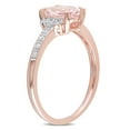 thumbnail image 4 of Everly Women's Morganite Rose Gold Plated Ring, 4 of 7