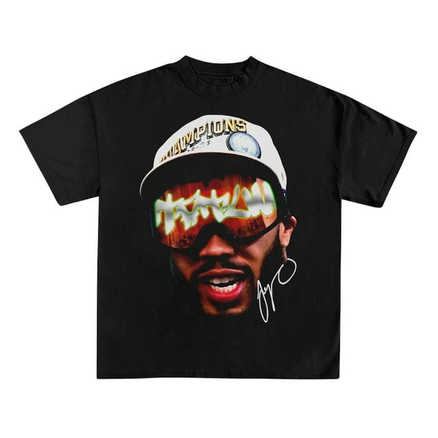 Jayson Tatum tee - Jayson Tatum merch - Basketball tee - sports tee - gift for him - big f - Black - S
