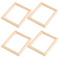thumbnail image 1 of 4 piezas de marcos de fotos en miniatura, modelos de cuadros pequeños, muebles para casa de muñecas, accesorios, marcos pequeños de madera, 1 of 6