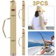 thumbnail image 1 of JShteea Para Caña Pescar Multifuncional Portátil para Aparejos Pesca 3 Uds. 1 4 M Color Beige, 1 of 9