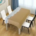 thumbnail image 7 of Summer Beach Rectangle Tablecloth, Dust Proof Anti Wrinkle Wipeable Table Cloth Tabletop foration of Dinner Kitchen Wedding Holiday Party 54"x72" Decor Gift, 7 of 7