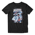 thumbnail image 2 of Marvel Comics Retro Men's Avengers Star Spangled Heroes T Shirt (Black, S-XXL), 2 of 4