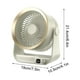 thumbnail image 2 of Ventilador, Ventilador de techo, Ventilador de escritorio Ventilador pequeño Ventilador de escritorio Ventilador de escritorio Pequeño Grande Viento Ultrasilencioso Escritorio de oficina Ventilador po, 2 of 5