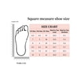 thumbnail image 5 of BLISSFUL STEP Women's Shoes Stone Pattern Chunky Heel Ankle Strap Open Toe Mesh Bow Sandals Beige 8, 5 of 6