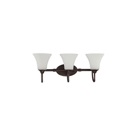 

LUMINANCE F18043-64 Vanity Darby 3 Lights Provincial Bronze