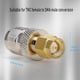 thumbnail image 5 of Adaptador convertidor de conector coaxial RF TNC hembra a SMA macho, 2 unidades, 5 of 7