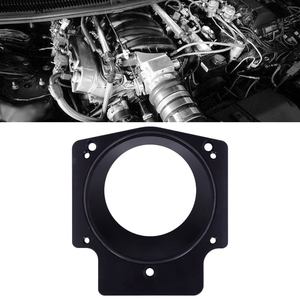 Placa Adaptadora Del Cuerpo Del Acelerador Espaciador Del Colector De Admisión De aleación De Aluminio De Alto Rendimiento Para GEN III LS1 LS2 LS6 LS3 LS7 LSX LS4 92 Mm 3,6