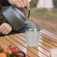 thumbnail image 3 of Stainless Steel Cup 300mL Outdoor Camping Coffee Cup Cold Drink Cup Beer Mug Solid 304 Stainless Steel Food Grade Cup Camping Equipment(Gray), 3 of 6