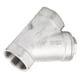 thumbnail image 1 of Filtro tipo Y de 1‑1/4 pulgadas, rosca DN32, acero inoxidable 304, accesorio de tubería para agua, petróleo y gas., 1 of 14