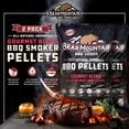 thumbnail image 2 of Bear Mountain BBQ All-Natural Hardwood Gourmet Smoker Pellets, 40 lbs (2 Pack), 2 of 12