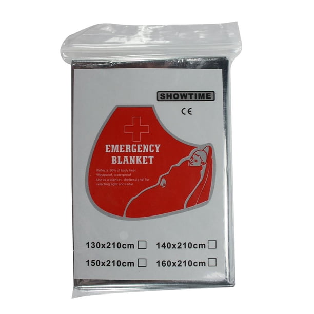 cámping Manta de rescate de emergencia para exteriores Cortina a prueba de agua (160x210cm) JShteea El nuevo