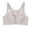 Light Gray, variant on Women Floral Secrets Comfort Rose Bra,Front Closure Lace Comfy No Wire Bras,Plus Size Rose Push-up Bra Red 40
