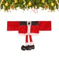 thumbnail image 3 of Christmas Chair Cover Festive Chair Back Cover Dustproof Chair Slipcover Home Kitchen Dining Chair Protector, 3 of 7