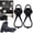 Black9-20*8, variant on Snow Grips For Shoes Universal Non Slip Hiking Spikes, Micro Shoe Spikes for Snow and Ice, Durable Snow Crampons for Winter Hiking Climbing Ice Fishing