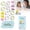 D, variant on 3D Cute Mini Puffy Stickers, Cartoon Clouds Animals Puff Stickers, Mini Puffy 3D Reusable Puffy for Planner Laptops, Waterproof Scrapbook Decoration, Educational Journal Stickers for DIY,D