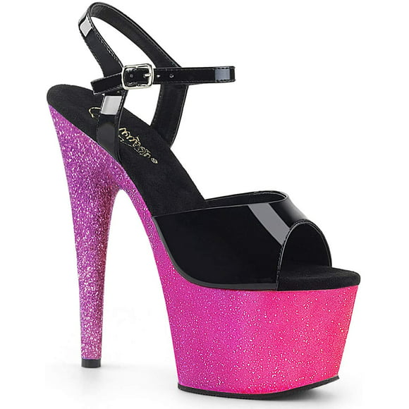 Pleaser Womens Adore-709OMBRE Ankle-Strap Sandal