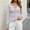 Gray, variant on Womens Striped Long Sleeve Grunge Shirt Y2k Off The Shoulder Top Vintage Fall Tops Tee Blouse Aesthetic Goth Clothes