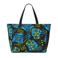 thumbnail image 2 of Easygdp Play Game Bolsa de Viaje de Playa de Gran Capacidad, Bolsa Tote Perfecta para la Playa, Escapadas de Fin de Semana y Viajes, 2 of 7