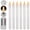 B-Dropping tear taper candle, variant on Flickering Ivory Flameless LED Battery Operated 6 Pack ,Taper Plastic Candles 3D Wick Lights Dropping Tear with Remote Control with Timer for Home Decor ,Halloween ,Christmas ,Wedding ,Banquet