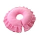 thumbnail image 2 of Almohada ergonómica de masaje suave para la cabeza boca abajo, soporte para la cabeza boca abajo Rosa, 2 of 8