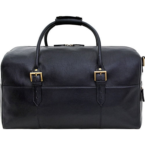 hidesign leather duffle bag