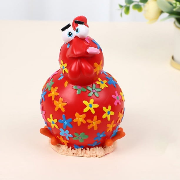 RKSTN Pendant Pendant Colorful Silly Chicken,Fun Expression Chicken,Scene Party Decoration