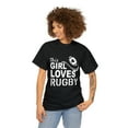 thumbnail image 3 of This Girl Loves Rugby Funny T-Shirt, 3 of 4