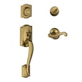 thumbnail image 1 of Handleset SCHLAGE Camelot monocilíndrico de latón envejecido, 1 of 3