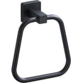 thumbnail image 1 of Anneau Porte-Serviettes Noir Mat pour Salle de Bain, Cuisine Support Mural en Acier Inoxydable Robuste, 1 of 7