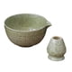 thumbnail image 2 of 2x cuencos de cerámica para Matcha, tazón de té con vertedor y soporte para batidor, cuenco de cerámica para Matcha de 500ml para regalo de Verde mayimx batidor de matcha, 2 of 9