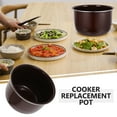 thumbnail image 4 of Rice Cooker Inner Pot Kitchen Rice Cooker Pot Metal Rice Cooking Pot Rice Cooker Replacement Pot, 4 of 8
