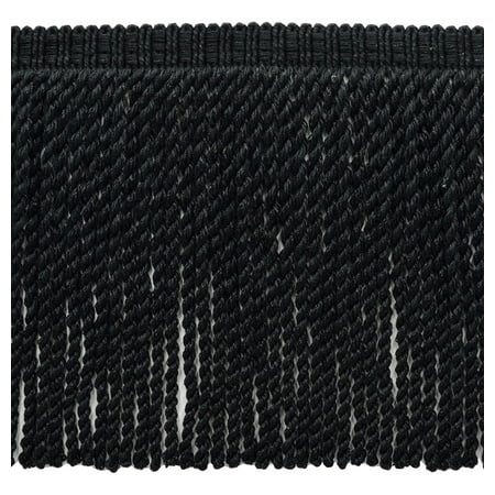 Download 5 Yard Value Pack of Black|6" (15cm) Decorative Bullion Fringe|Style#: BFV6|Color: VNT30 - Black ...