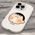 thumbnail image 4 of Crayon Shin-Chan Boochan iPhone15 funda de teléfono de dibujos animados de Anime Kawaii, 11, 12, 13, 14pro Max Plus, prevención de caídas, regalos para niñas, 4 of 4