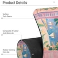 thumbnail image 4 of Yayeee Faucet Mat for Kitchen Sink 14.7" Diatomite Long Splash Guard Pad, Pink Seaside Boat, 4 of 7