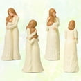 thumbnail image 3 of Mother Daughter Figurines, Gifts for Mom from Daughter, Resin Hand-Painted Mother Daughter Gift, 3 of 8