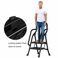 thumbnail image 5 of Beuway 2 Step Ladder with Handrails,Foldable Step Stool for Adults(Black), 5 of 6