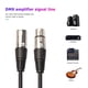 thumbnail image 4 of Kuymtek Cable de micrófono XLR de 3 pines XLR macho a hembra para amplificador mezclador (1m), 4 of 9