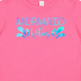 thumbnail image 4 of Inktastic Mermaid Vibes Text in Blues Boys or Girls Baby T-Shirt, 4 of 5