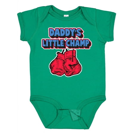 

Inktastic Daddys Little Champ Boys or Girls Baby Bodysuit