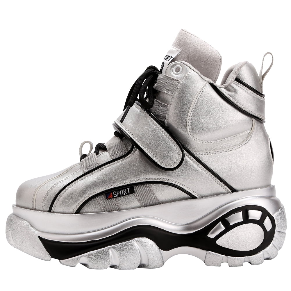 Goddess⭐︎ ANUFER Women's Goth Punk High Top Platform Chunky Sneakers
