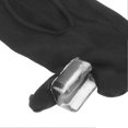 thumbnail image 2 of Chaussettes anti-oignon pour femme, souples, élastiques et respirantes, correctrices d'hallux valgus, séparateurs d'orteils pour le travail, noires, 2 of 4