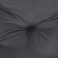 thumbnail image 6 of vidaXL Garden Bench Cushion Melange Anthracite 39.4"x19.7"x2.8" Fabric, 6 of 7