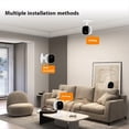 thumbnail image 2 of Cámara WiFi HD 1080P para Bebés, Minicámara de Seguridad Portátil, Audio, Visión por Infrarrojos, Detección de Movimiento, Hogar Inteligente., 2 of 5