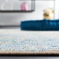 thumbnail image 6 of SAFAVIEH Sequoia Keith Abstract Polyester Machine Washable Area Rug, Green/Pink, 6'7" x 6'7" Square, 6 of 13