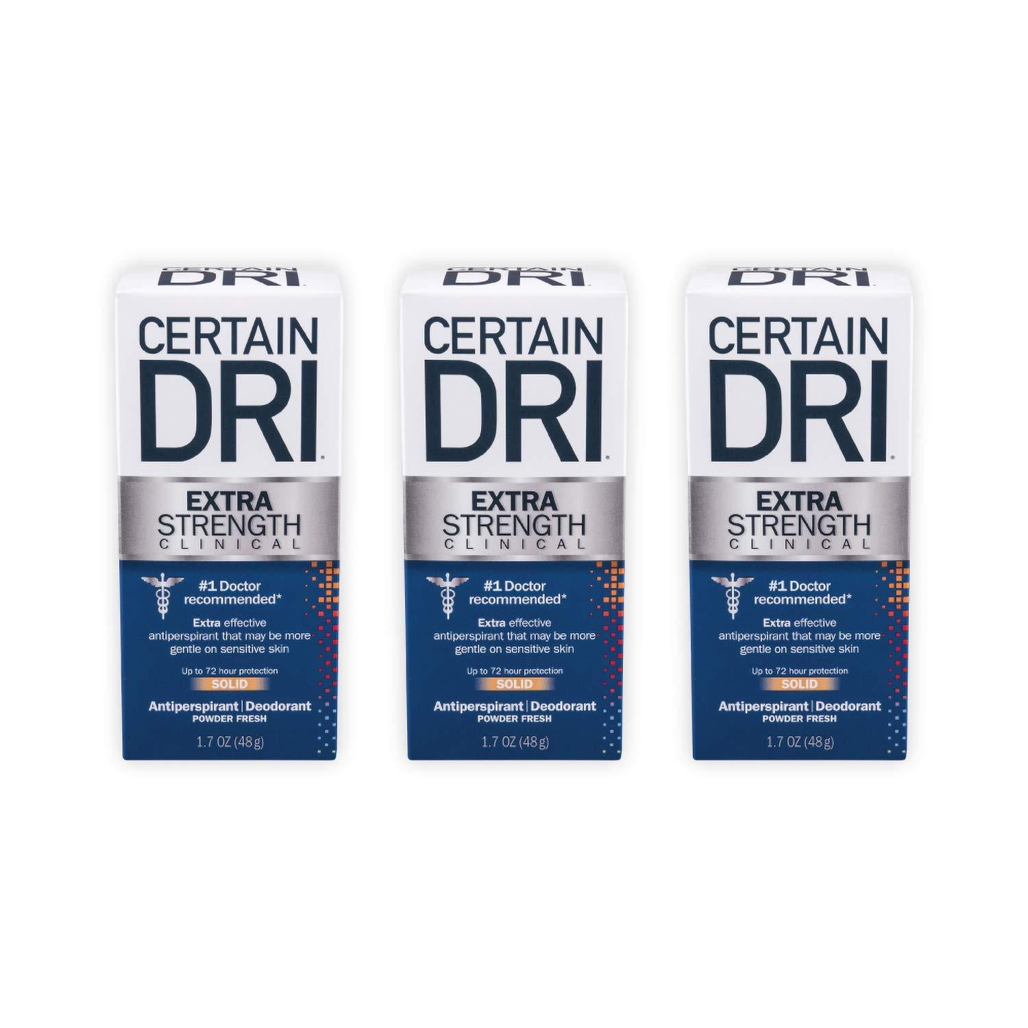 Certain Dri Extra Strength Clinical Antiperspirant Deodorant Extra