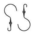 thumbnail image 1 of ACHLA Designs SEL-03-2 12 Pouces Rallonge avec Crochet Large&44; Noir - Pack de 2, 1 of 1
